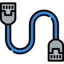 Network cabling icon